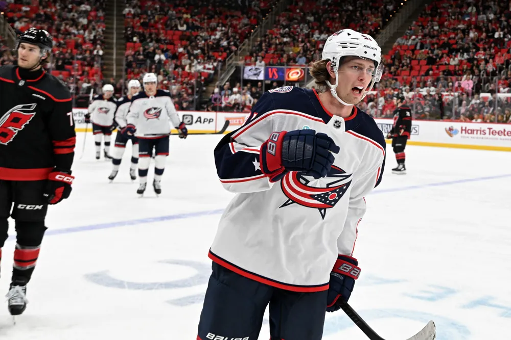 Columbus Has Three Power-Play Goals and One Hot Shooter
