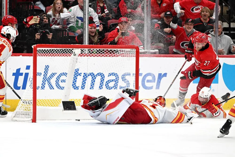 Calgary's Backup Was Better Than Its Franchise Goaltender. Nobody in Calgary Wants to Say It.