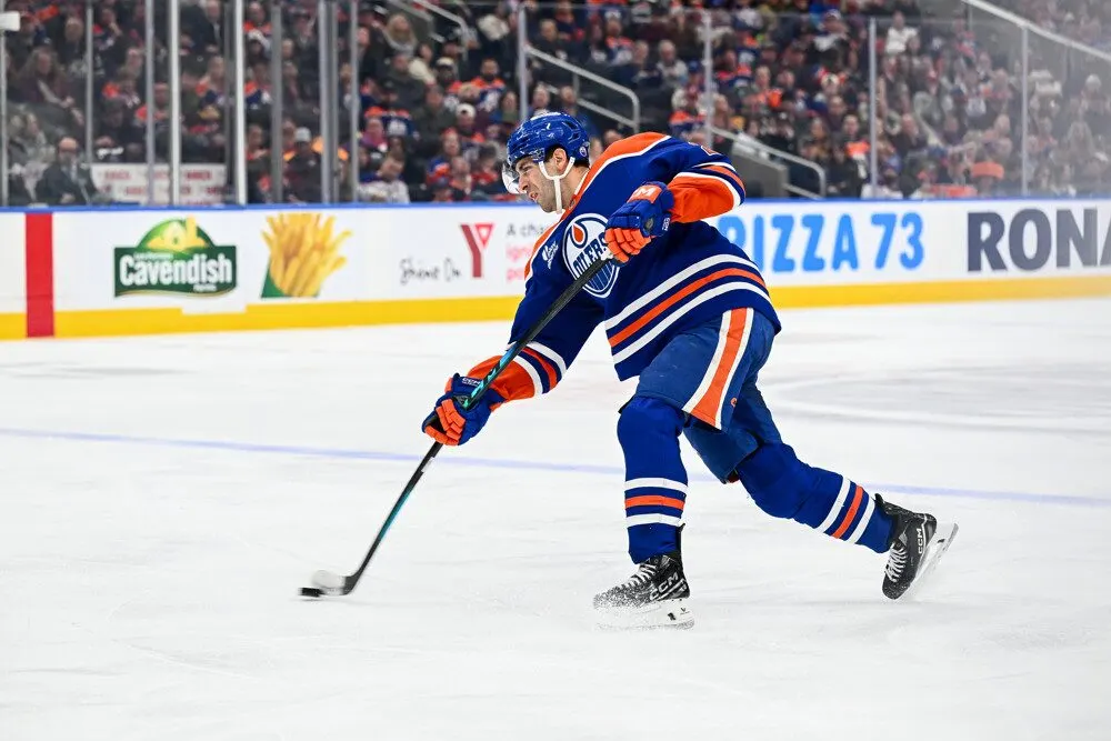Evan Bouchard Scored 95 Points From the Blue Line. The Argument About Him Is Only Getting Louder.