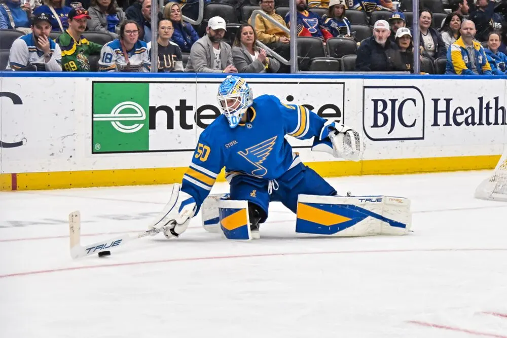 St. Louis Keeps Handing Jordan Binnington the Net. He Was the Worst Goalie in the NHL.
