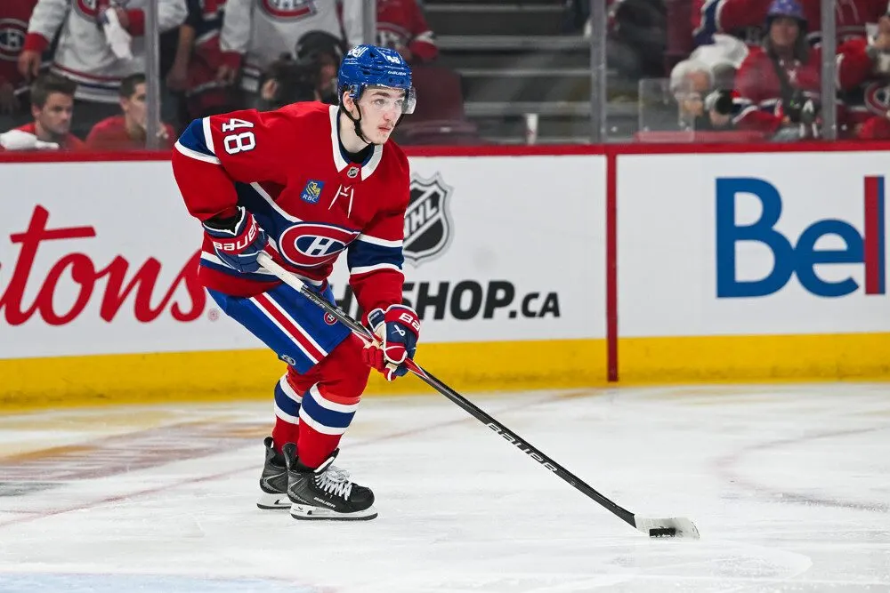 Lane Hutson Runs Montreal's Blue Line at 20. That Is the Best and Riskiest Thing About the Canadiens.