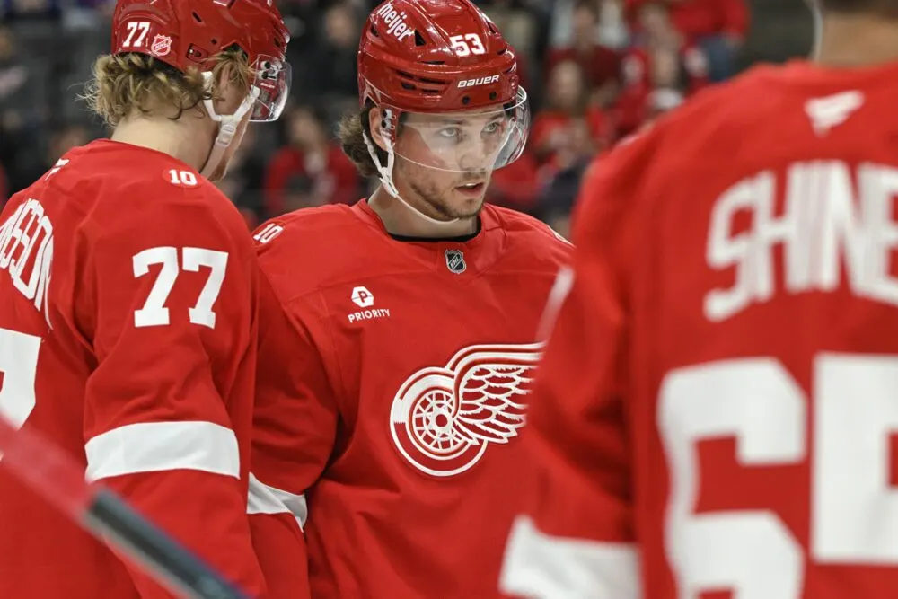 Detroit Has the Stars. Moritz Seider Does Everything. The Red Wings Keep Missing Anyway.