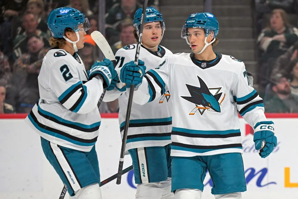 Everyone Watches Celebrini. The Sharks' Second Star Is Arriving in His Shadow.